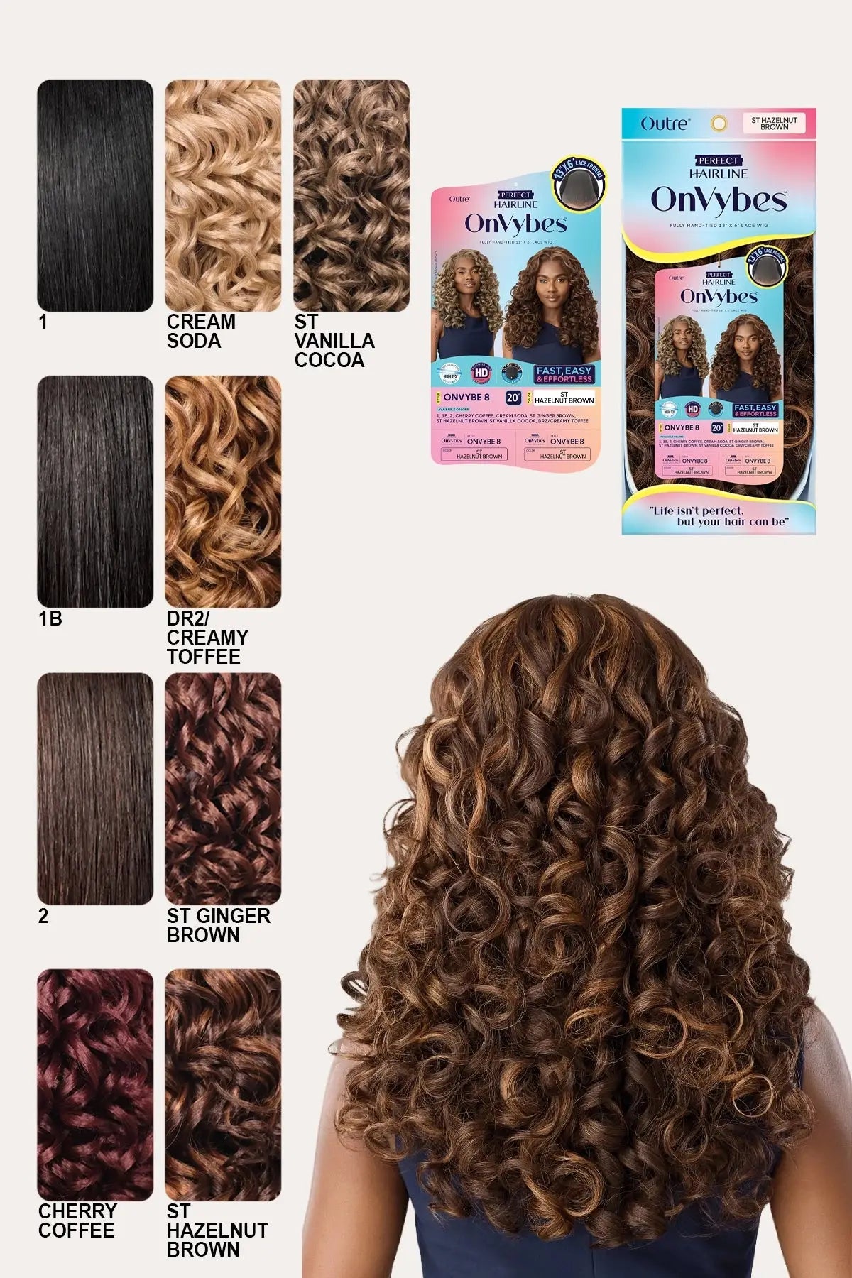 OUTRE PERFECT HAIRLINE 13X6 HD LACE FRONTAL WIG - ONVYBE 8