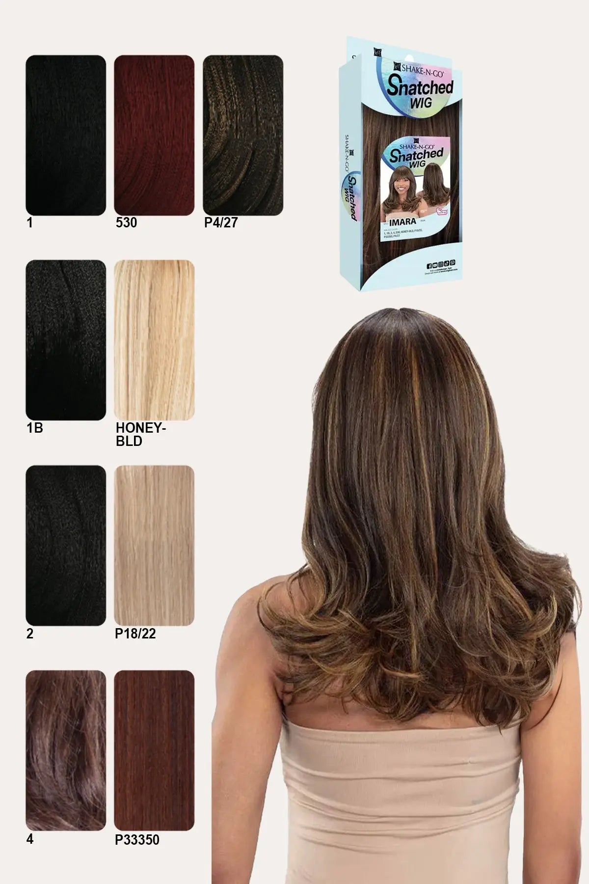 SHAKE N GO SNATCHED FULL WIG - IMARA SHAKE N GO