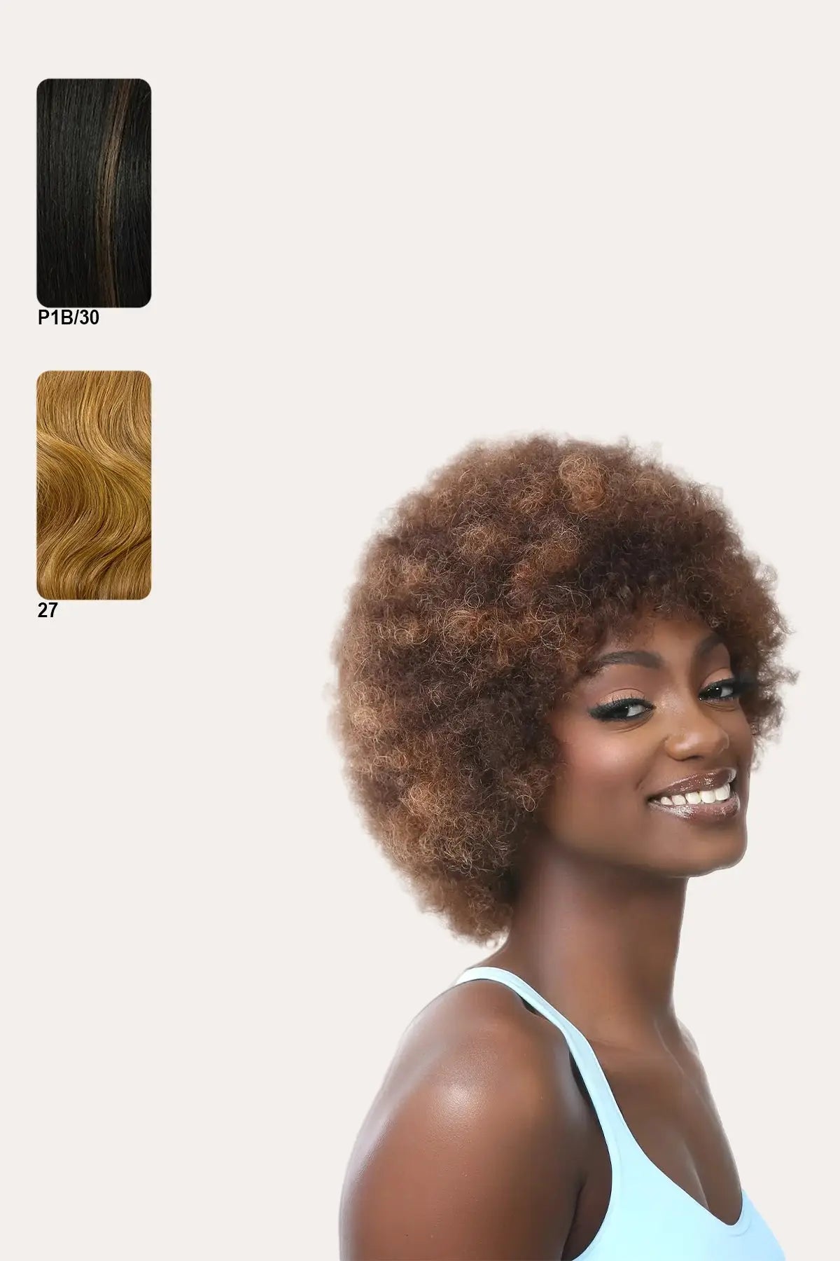 NUTIQUE ITS A WIG 100% HUMAN HAIR - AFRO WIG 2 - BSW BEAUTY CANADA
