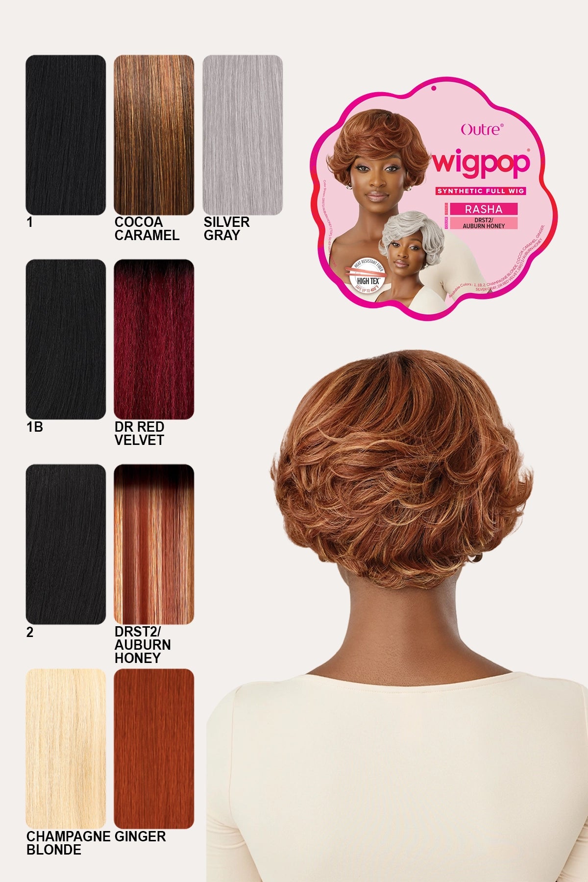 OUTRE WIG POP FULL WIG - RASHA