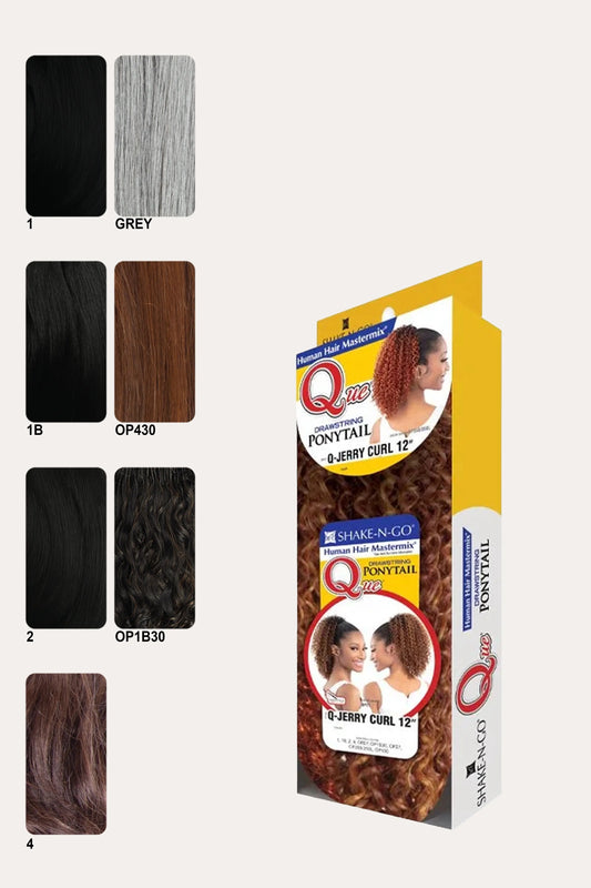 SHAKE N GO QUE PONYTAIL - JERRY CURL 12" SHAKE N GO