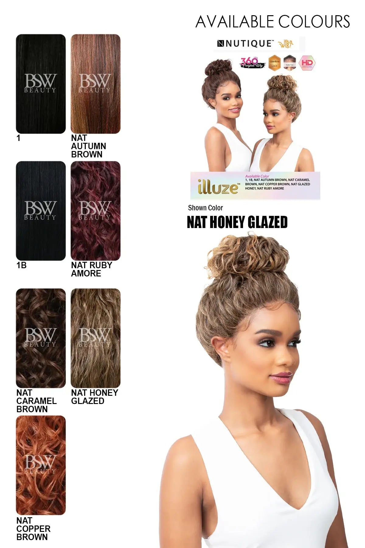 NUTIQUE – ILLUZE 360 PT TAMIKA WIG