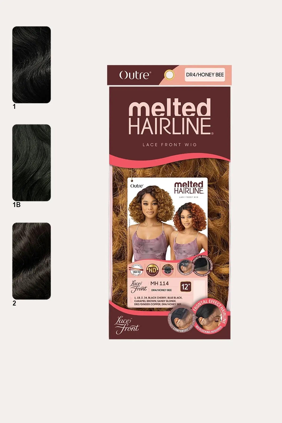 OUTRE MELTED HAIRLINE LACE FRONT WIG - MH 114 OUTRE