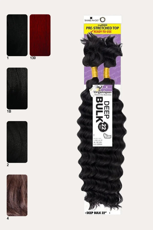 SHAKE N GO ORGANIQUE - DEEP BULK 22" - BSW BEAUTY CANADA