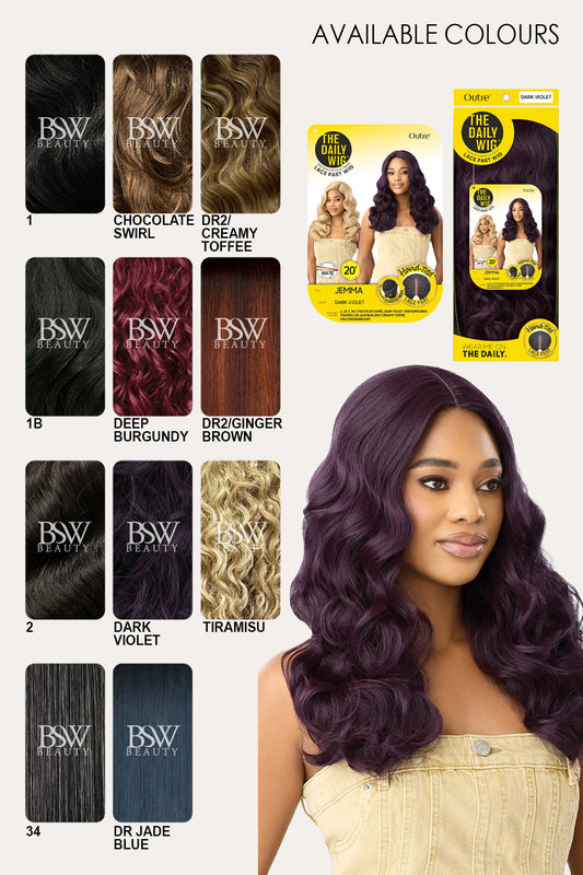 OUTRE THE DAILY WIG - JEMMA 20" - BSW BEAUTY CANADA
