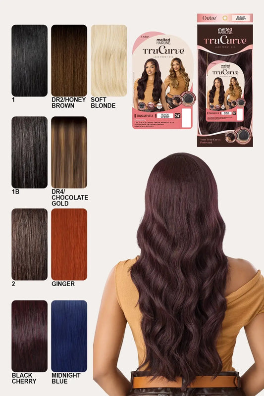 OUTRE MELTED HAIRLINE LACE FRONT WIG - TRUCURVE 3 OUTRE