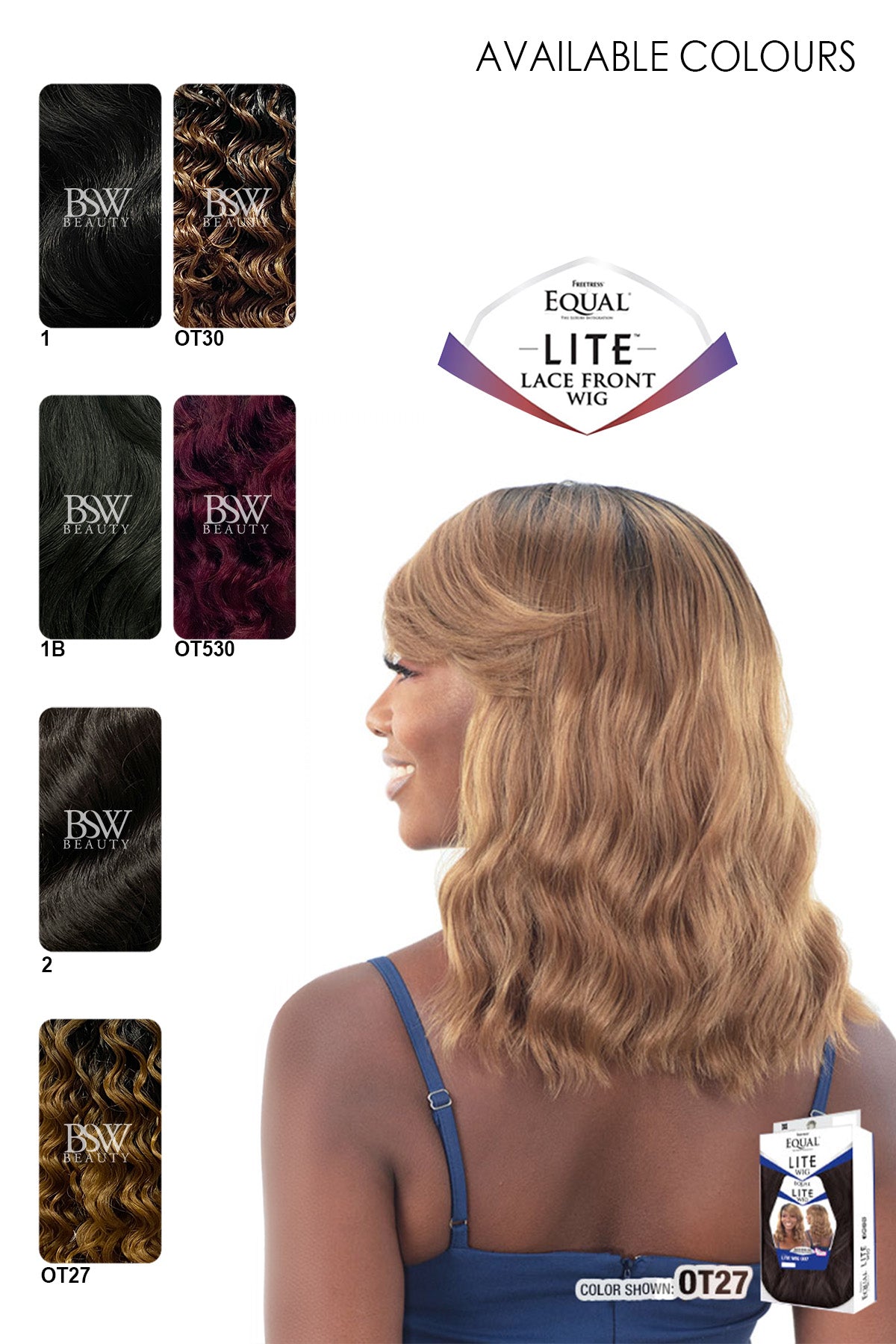 SHAKE N GO EQUAL LITE WIG - 007 LITE - BSW BEAUTY CANADA