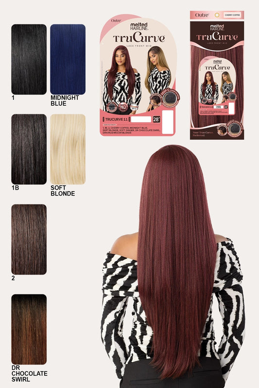 [완료] OUTRE MELTED HAIRLINE LACE FRONT WIG - TRUCURVE 11 OUTRE