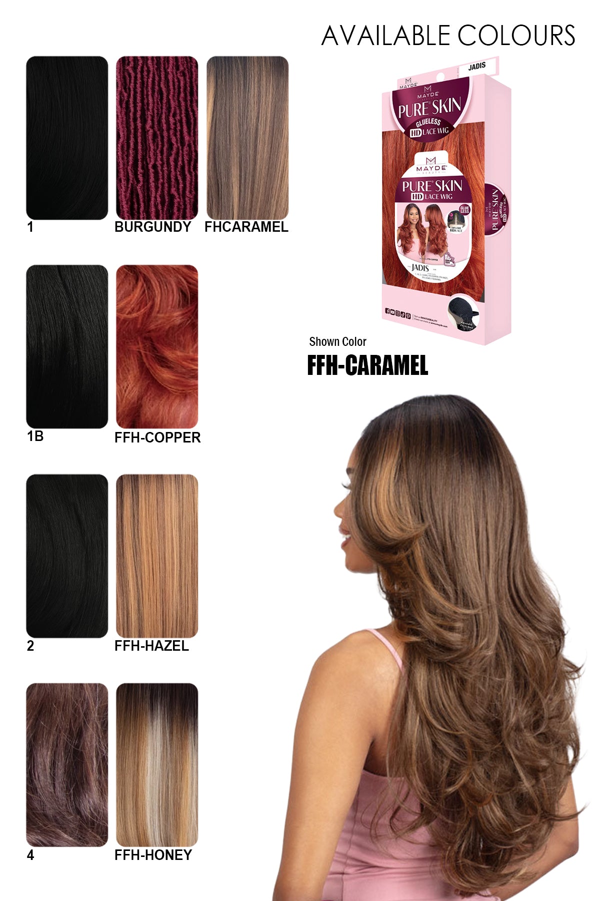 MAYDE PURE SKIN WIG - JADIS