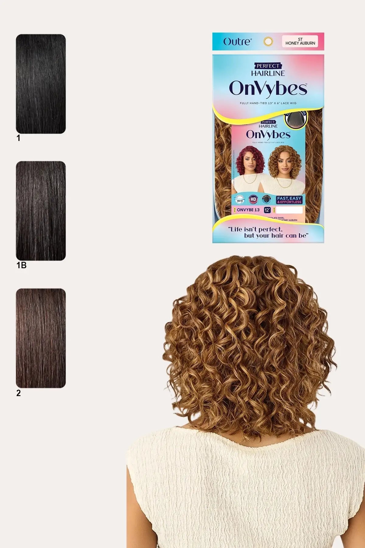 OUTRE PERFECT HAIRLINE 13X6 HD LACE FRONTAL WIG - ONVYBE 13