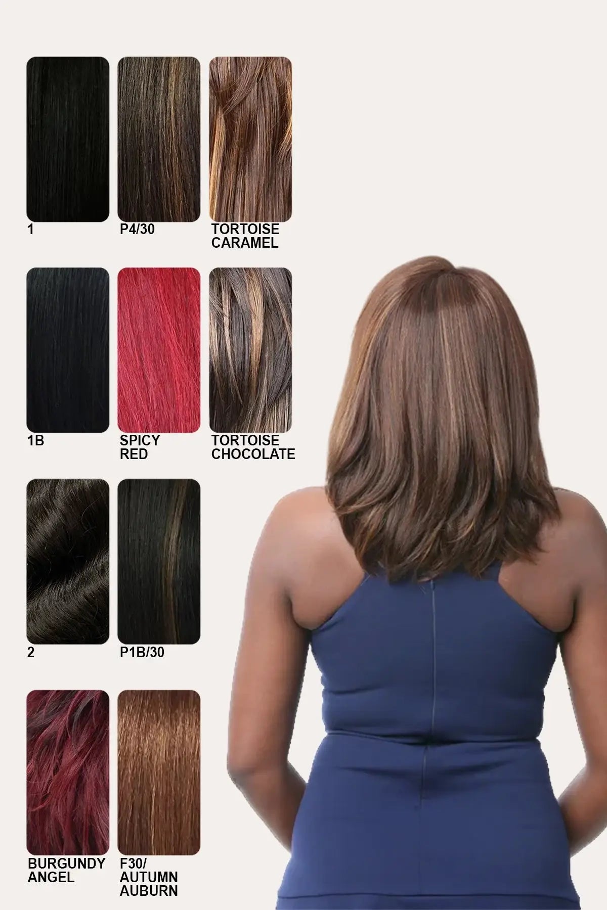 NUTIQUE ILLUZE LACE PART WIG - DOLLY NUTIQUE
