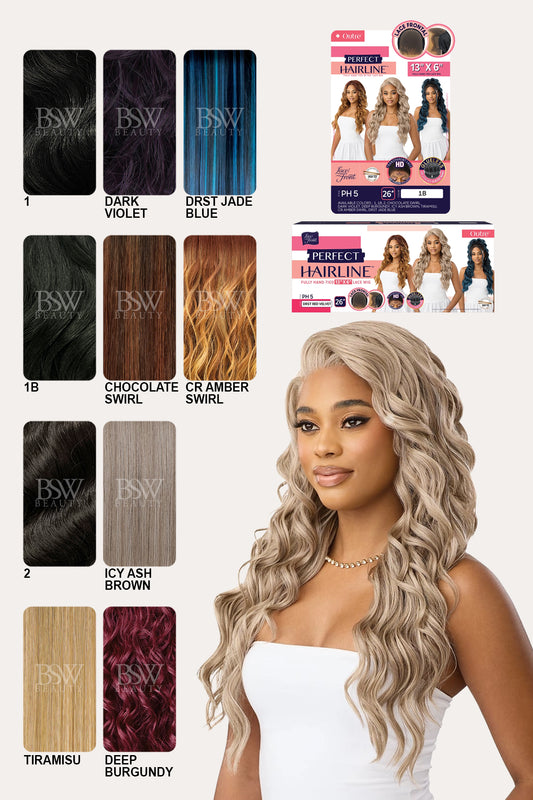 OUTRE PERFECT HAIRLINE 13X4 HAND-TIED LACE FRONT WIG - PH 5 - BSW BEAUTY CANADA