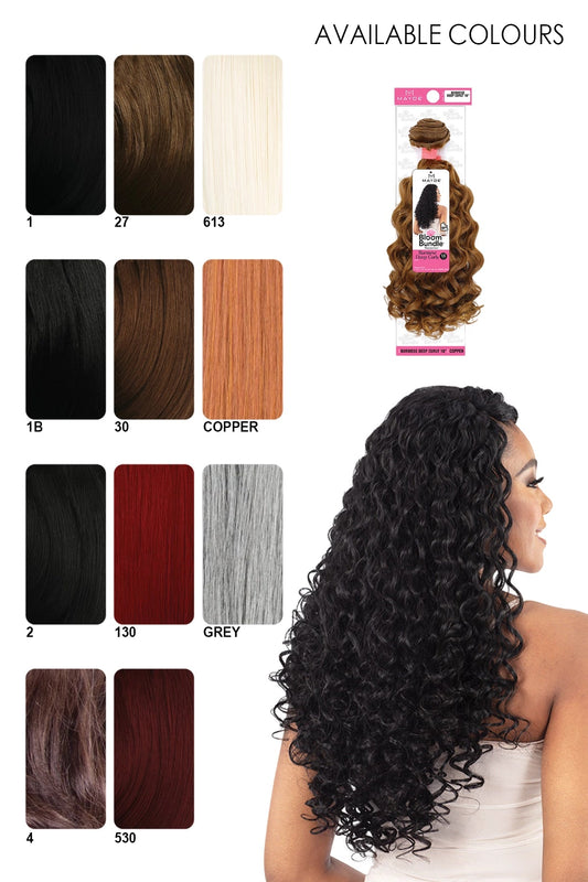 MAYDE BLOOM BURMESE DEEP CURLY BUNDLE 18" MAYDE