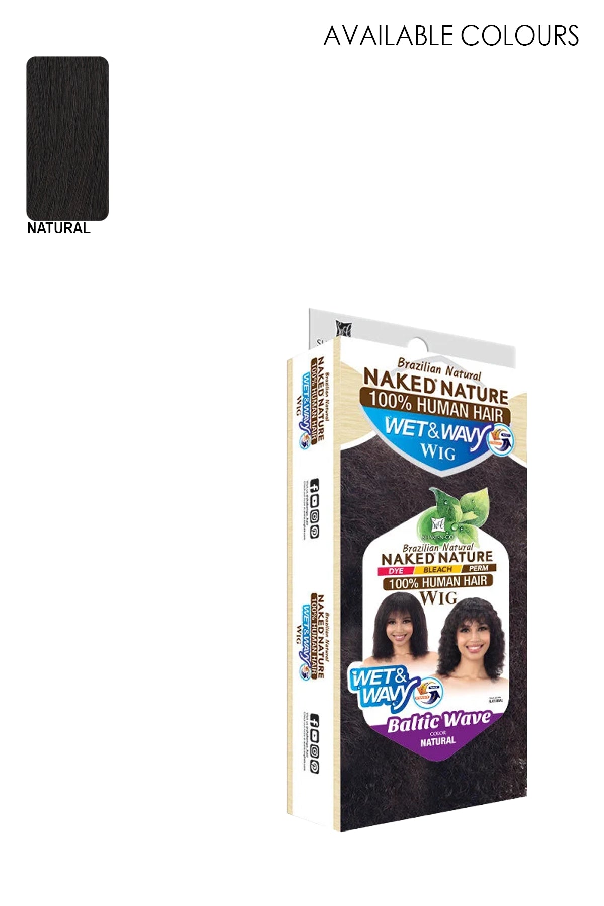 [Enregistré][Photo requise][Ramassage effectué] Perruque SHAKE N GO NAKED 100% CHEVEUX HUMAINS HUMIDES & ONDULÉS - BALTIC WAVE !