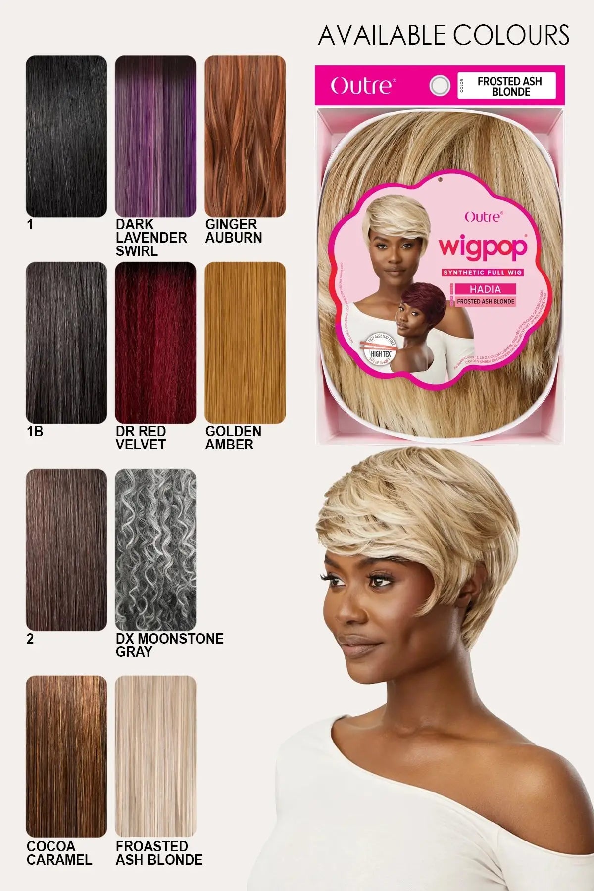 OUTRE WIGPOP - HADIA
