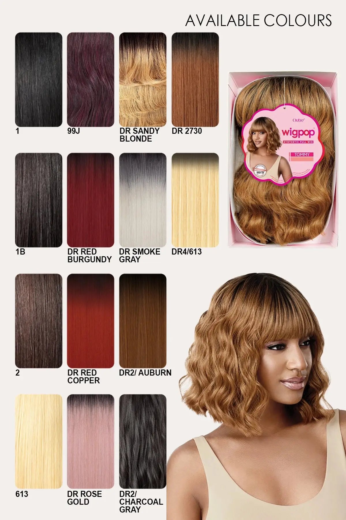 OUTRE WIGPOP FULL WIG - TOMMY