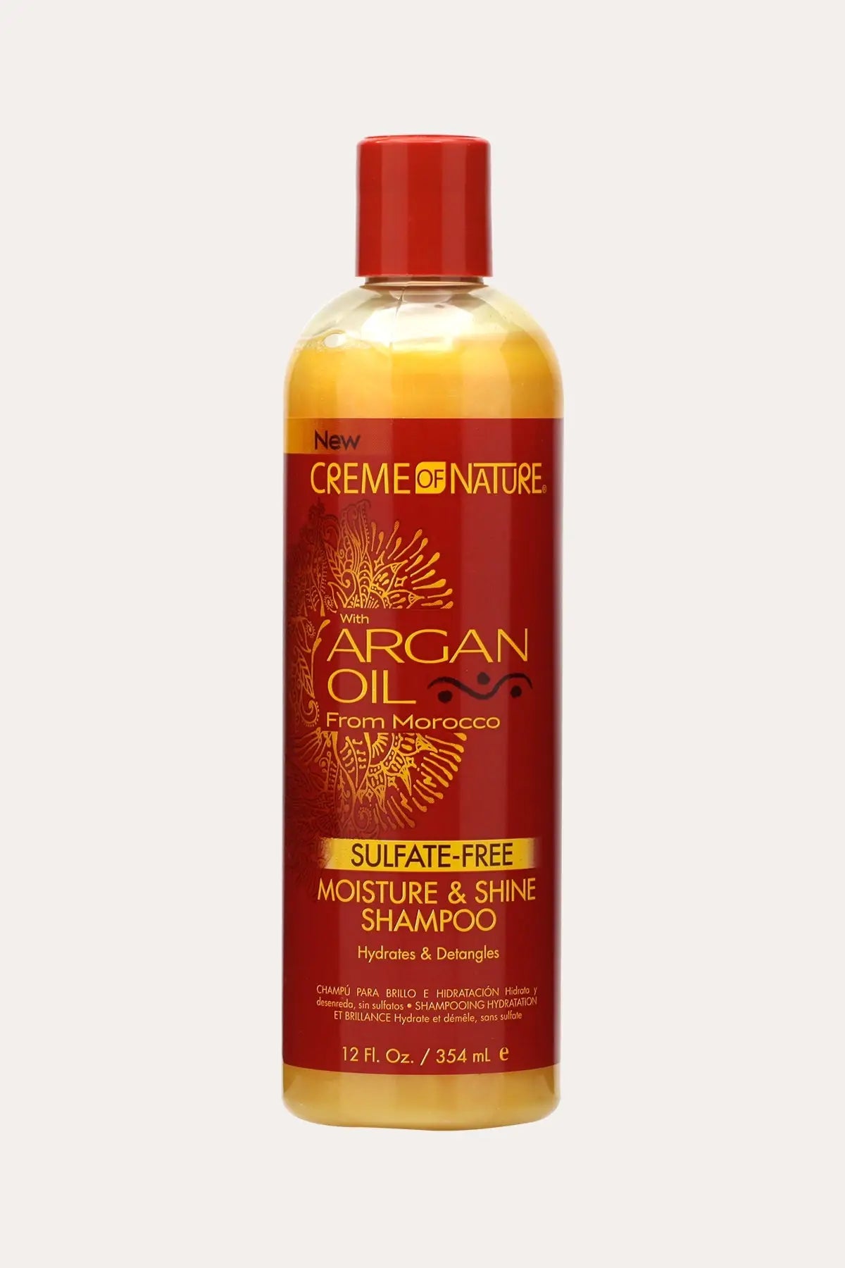 CREME OF NATURE SHAMPOOING HYDRATANT ET BRILLANCE À L'HUILE D'ARGAN