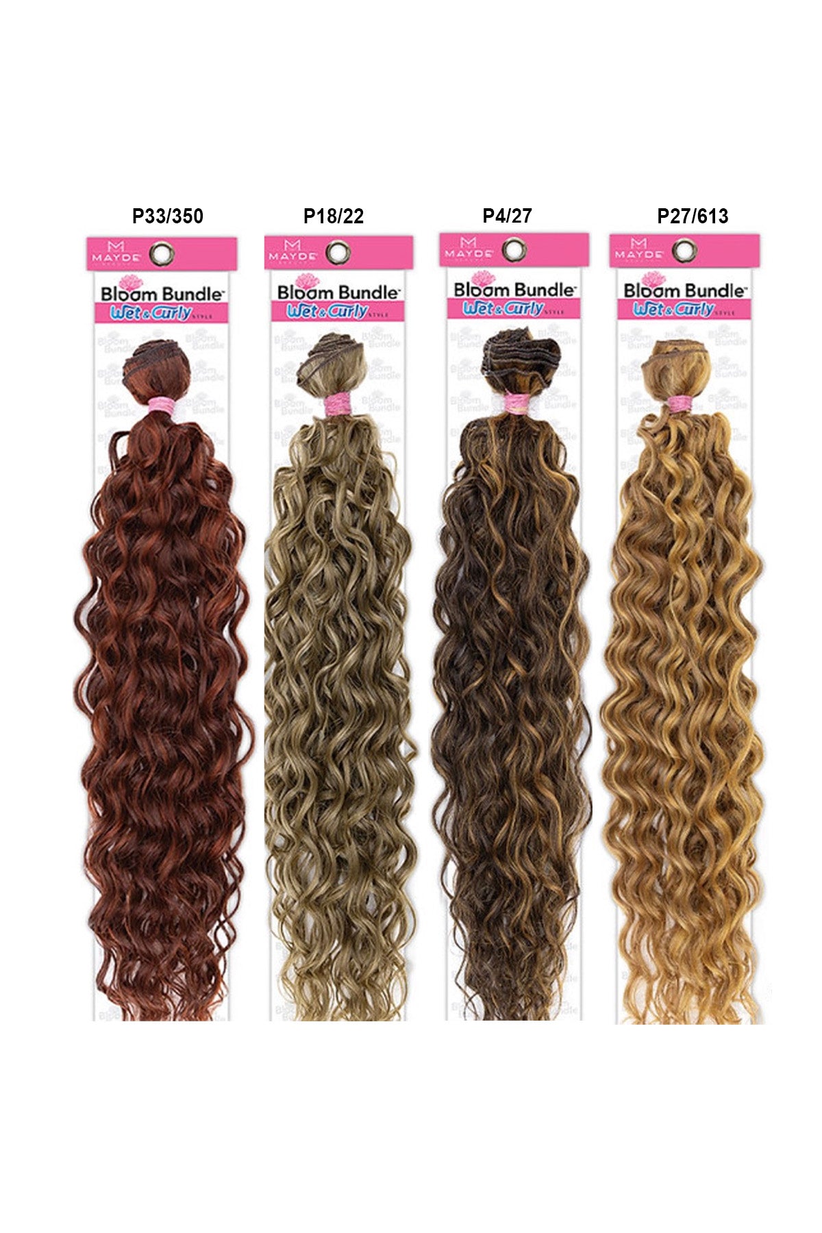 MAYDE BEAUTY BLOOM BUNDLE WEAVE WET & CURLY 001 - 24" - BSW BEAUTY CANADA