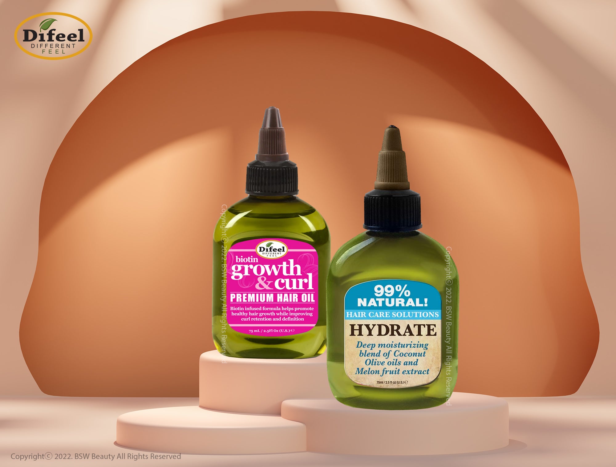 DIFEEL 99% NATURAL PREMIUM HAIR OIL 7.7oz - BSW BEAUTY CANADA