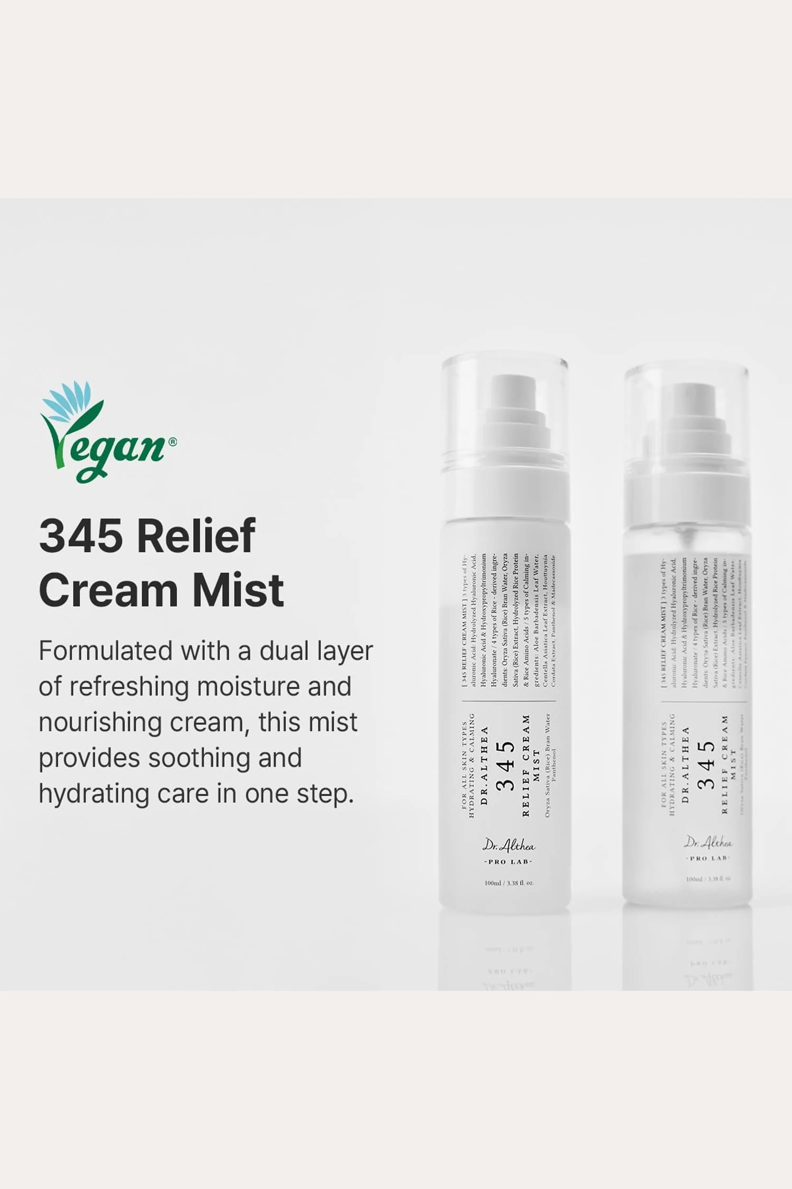 DR.ALTHEA 345 RELIEF CREAM FACE MIST