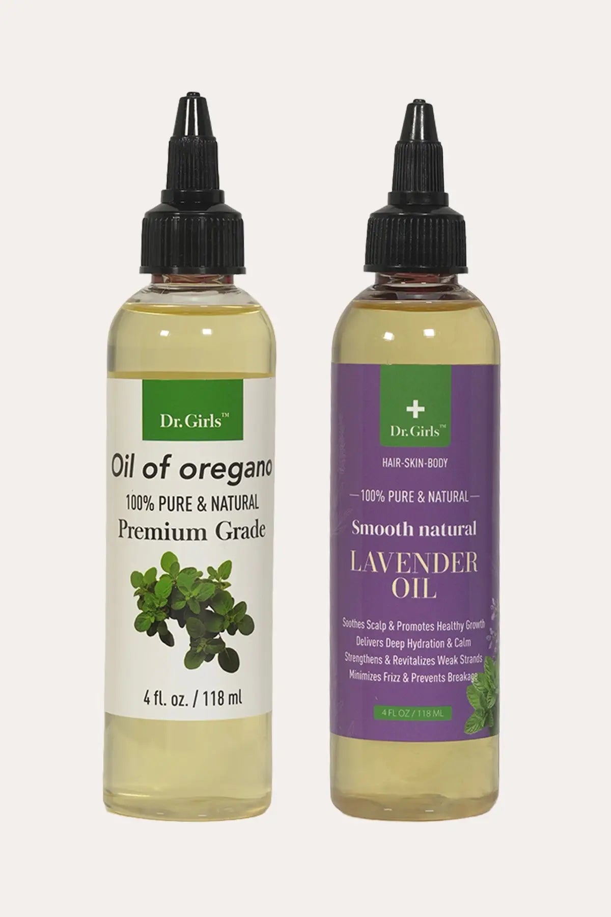 DR.GIRLS HUILE 100% PURE ET NATURELLE 120ml [LAVANDE / ORIGAN]