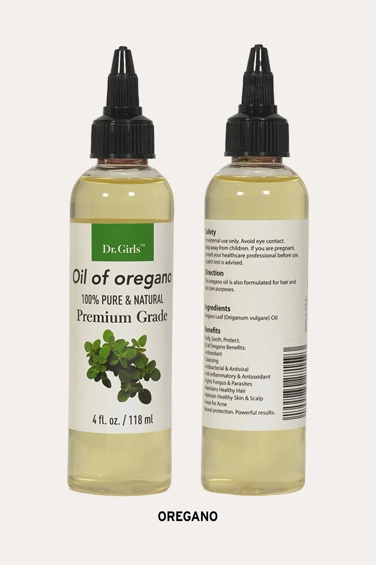 DR.GIRLS HUILE 100% PURE ET NATURELLE 120ml [LAVANDE / ORIGAN]