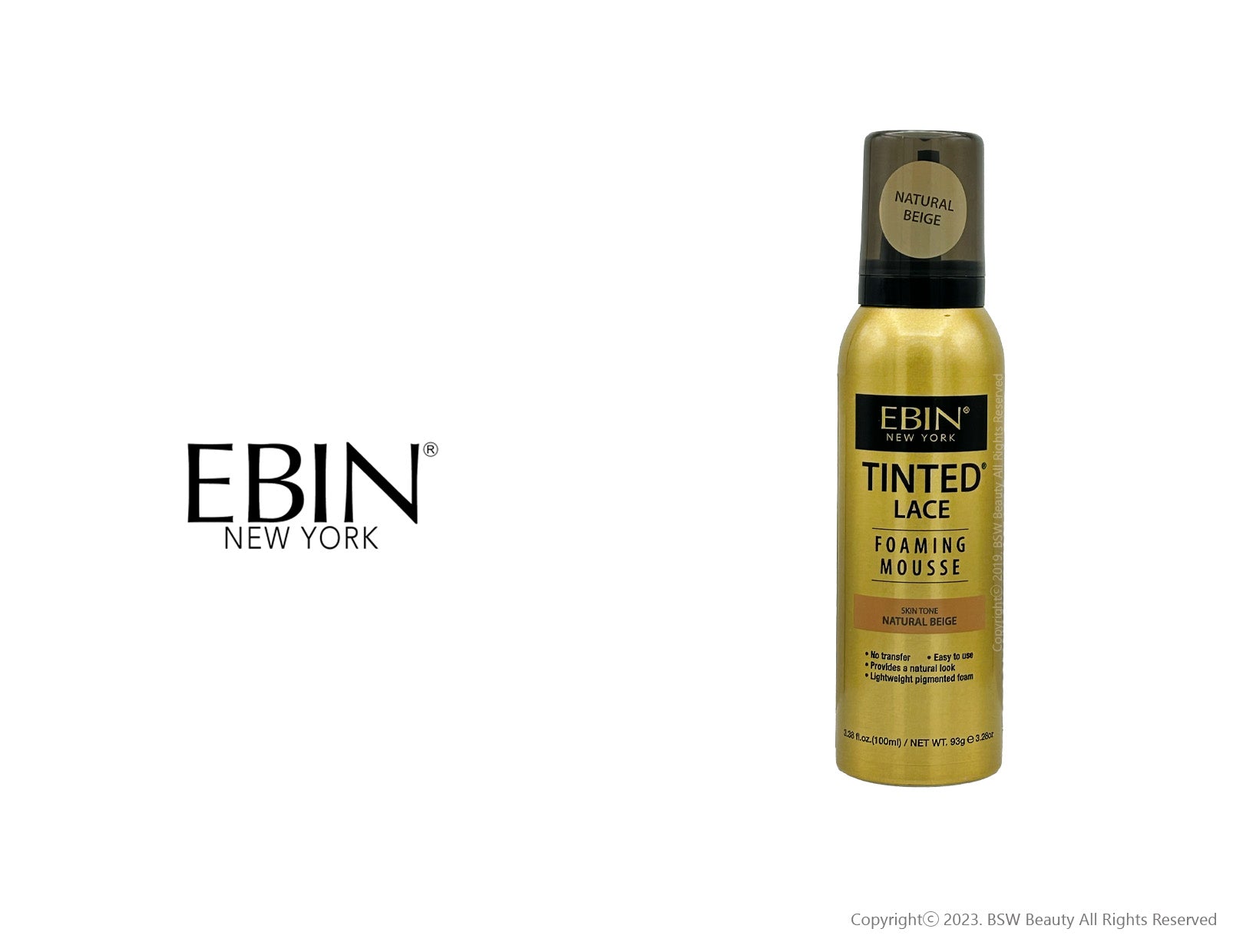 Ebin Tinted Lace Spray 2.7oz.