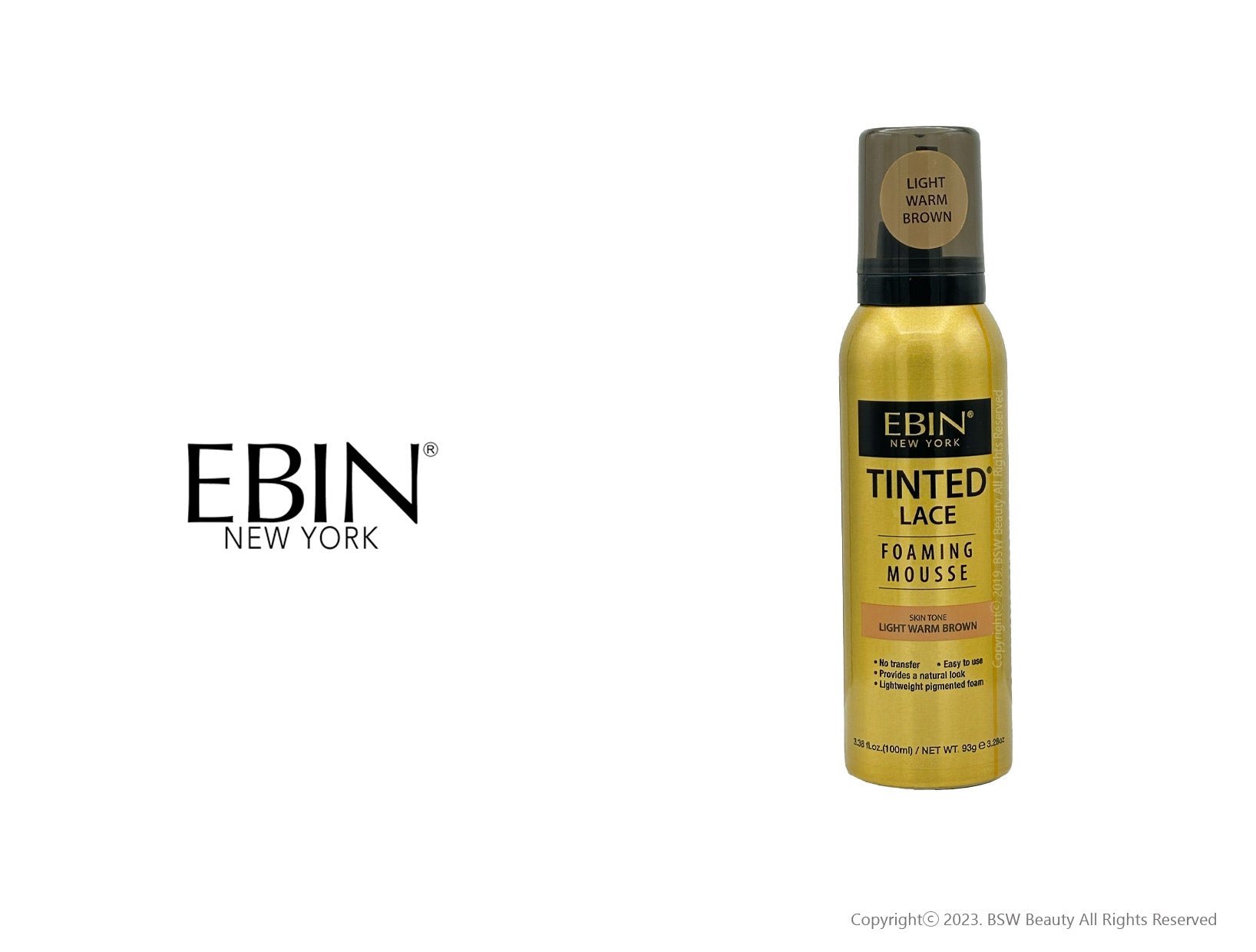 Ebin - Wonder Bond Tinted Lace Melt Spray Medium Dark Brown