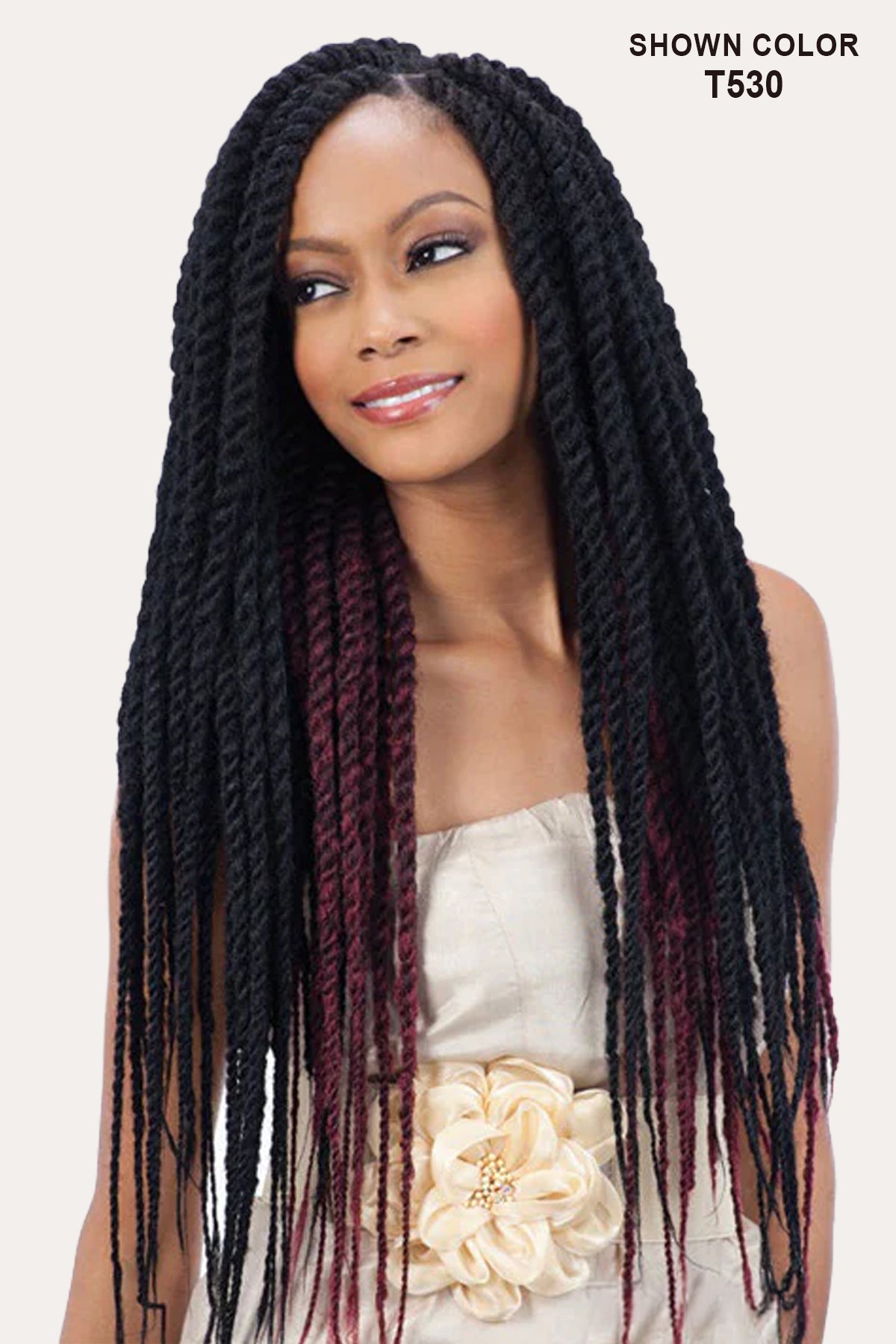 SHAKE N GO EQUAL CUBAN TWIST DOUBLE STRAND STYLE BRAID 16