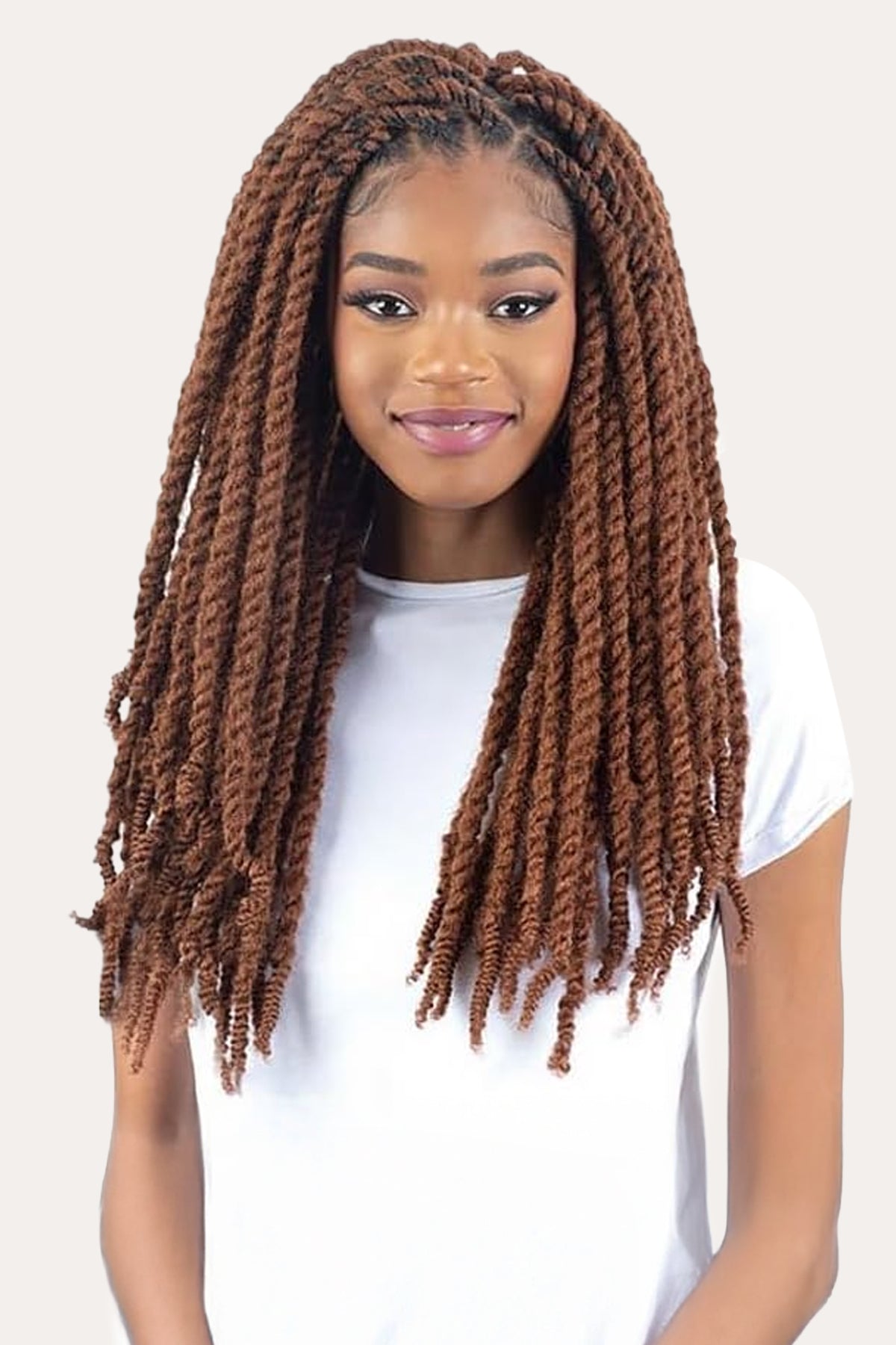 SHAKE N GO FREETRESS EQUAL BRAID - 3X CUBAN TWIST SOFT & NATURAL 16