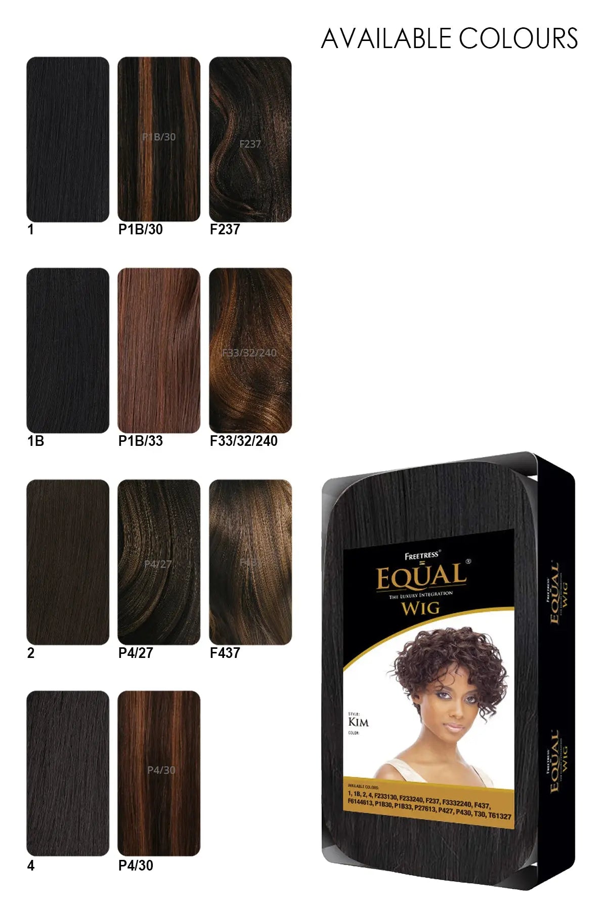 SHAKE N GO FREETRESS EQUAL FULL WIG - KIM