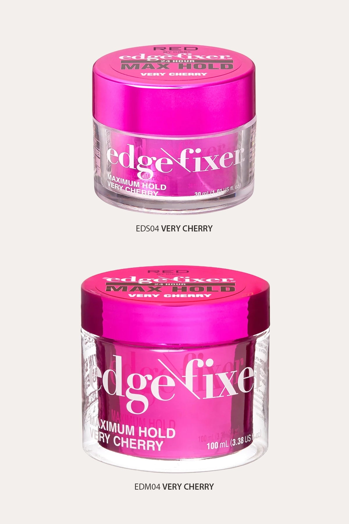 RED EDGE FIXER 24 HOUR EDGE CONTRAL MAX HOLD NON - FLAXING WAX