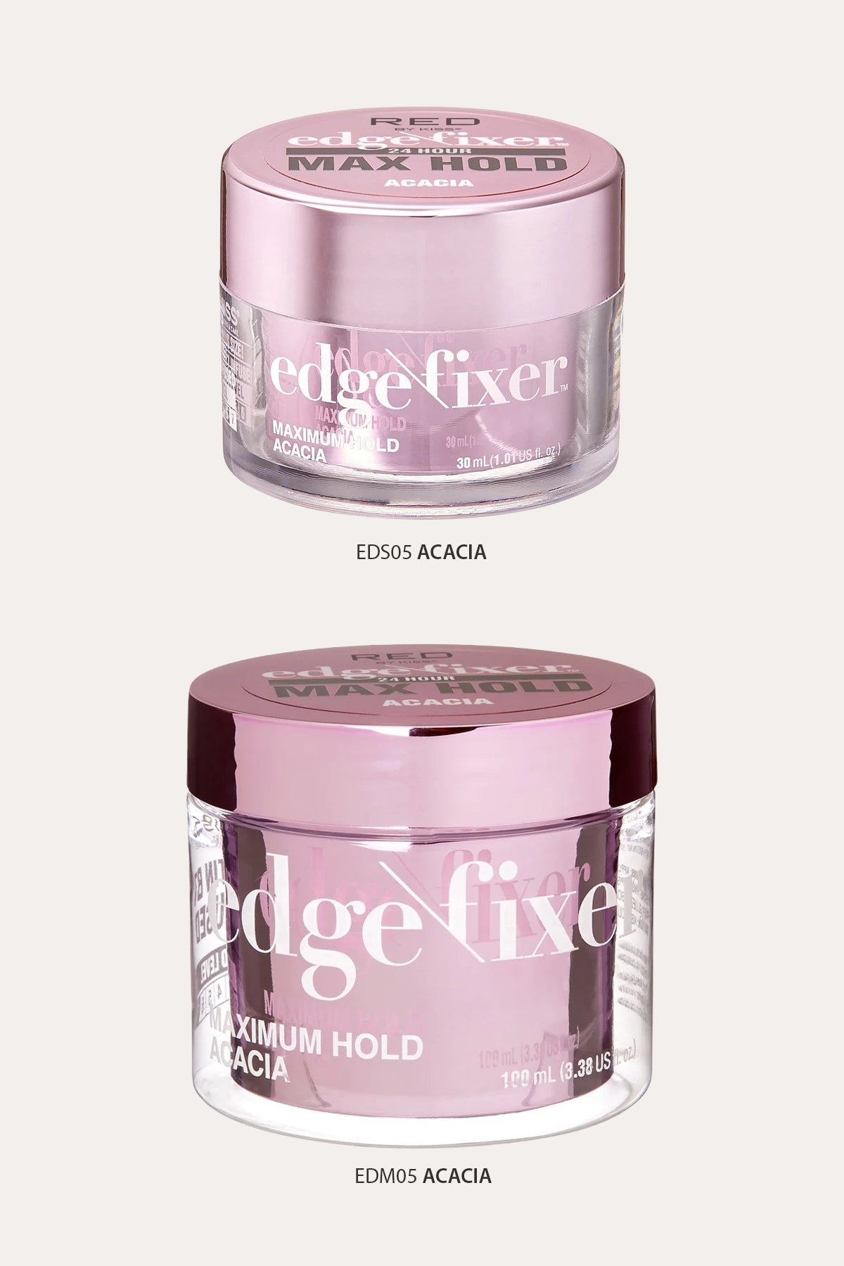 RED EDGE FIXER 24 HOUR EDGE CONTRAL MAX HOLD NON - FLAXING WAX