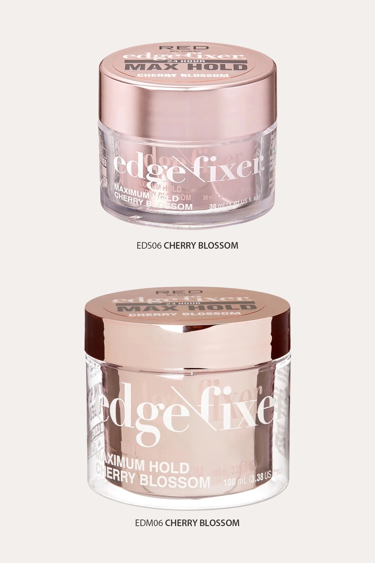 RED EDGE FIXER 24 HOUR EDGE CONTRAL MAX HOLD NON - FLAXING WAX