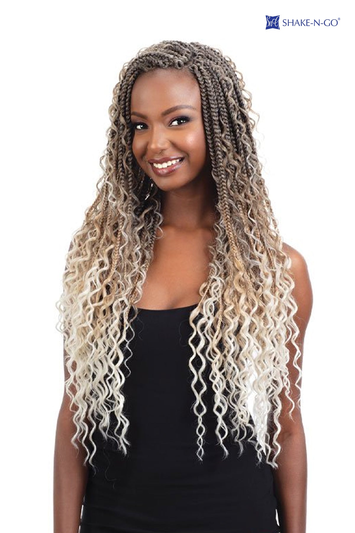 SHAKE N GO FREETRESS 3X REBEL BOHO MERMAID BRAID 24"