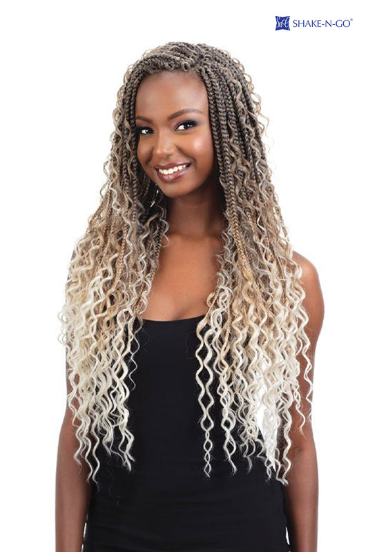 SHAKE N GO FREETRESS 3X REBEL BOHO MERMAID BRAID 24" - BSW BEAUTY CANADA