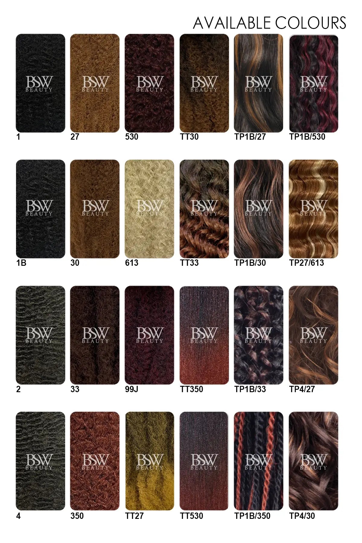 SHAKE N GO FREETRESS CROCHET BRAID - DEEP TWIST BULK 22" - BSW BEAUTY CANADA