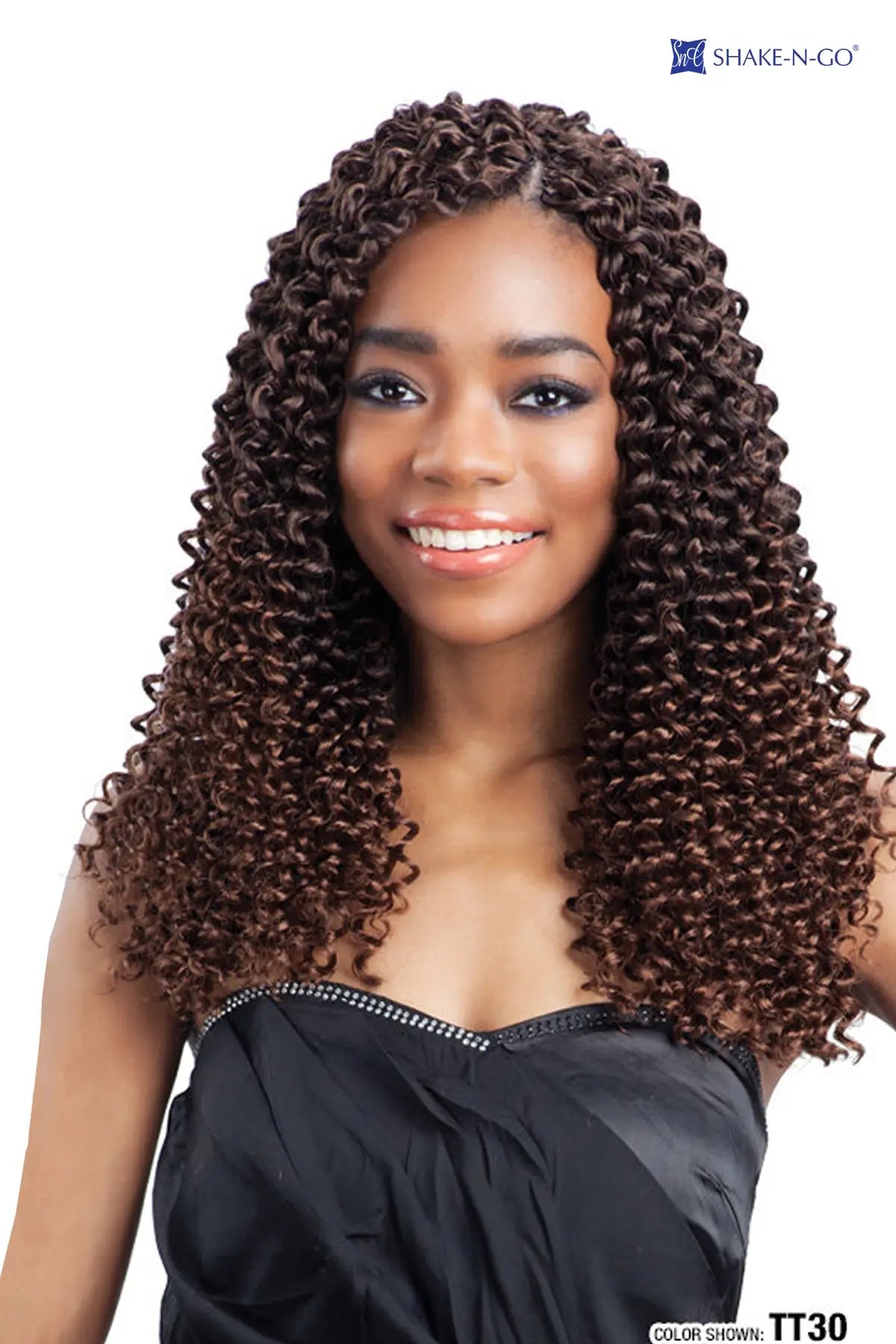 SHAKE N GO FREETRESS CROCHET BRAID WATER WAVE BULK 12" - BSW BEAUTY CANADA