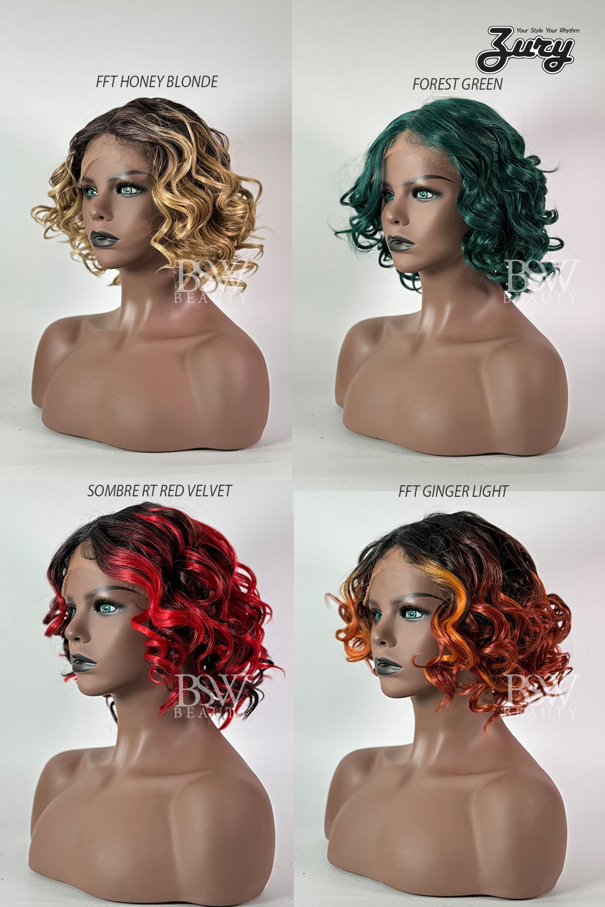 ZURY SIS HD LACE FRONT HONEY WIG - VIVIA - BSW BEAUTY CANADA