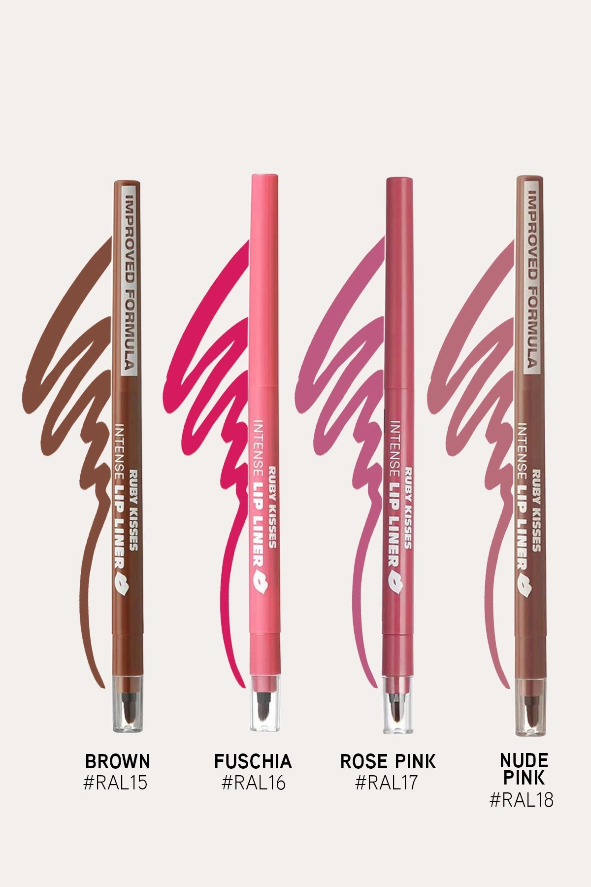 RUBY KISSES AUTO LIPLINER PENCIL