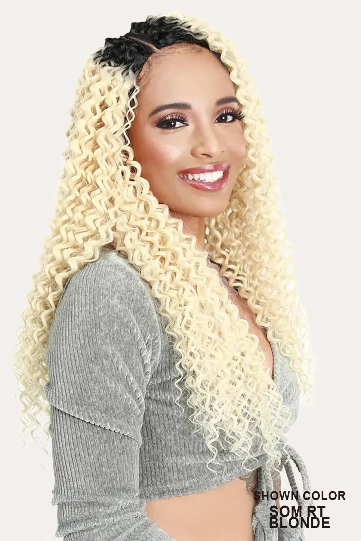 ZURY NATURAL DREAM SILK PRESS CLIP ON 7 PASSION WAVE 24" ZURY