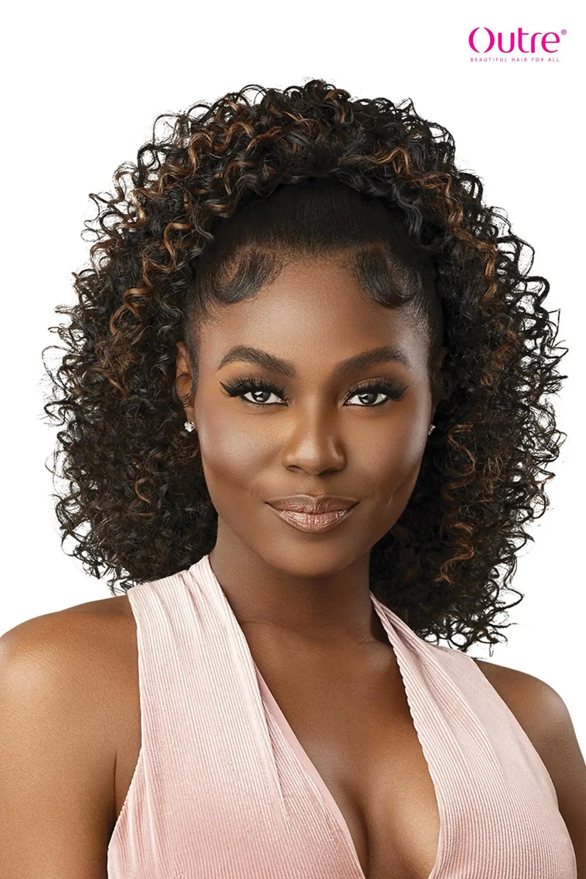 OUTRE PRETTY QUICK PREMIUM SYNTHETIC PONYTAIL - AMBERLY - BSW BEAUTY CANADA