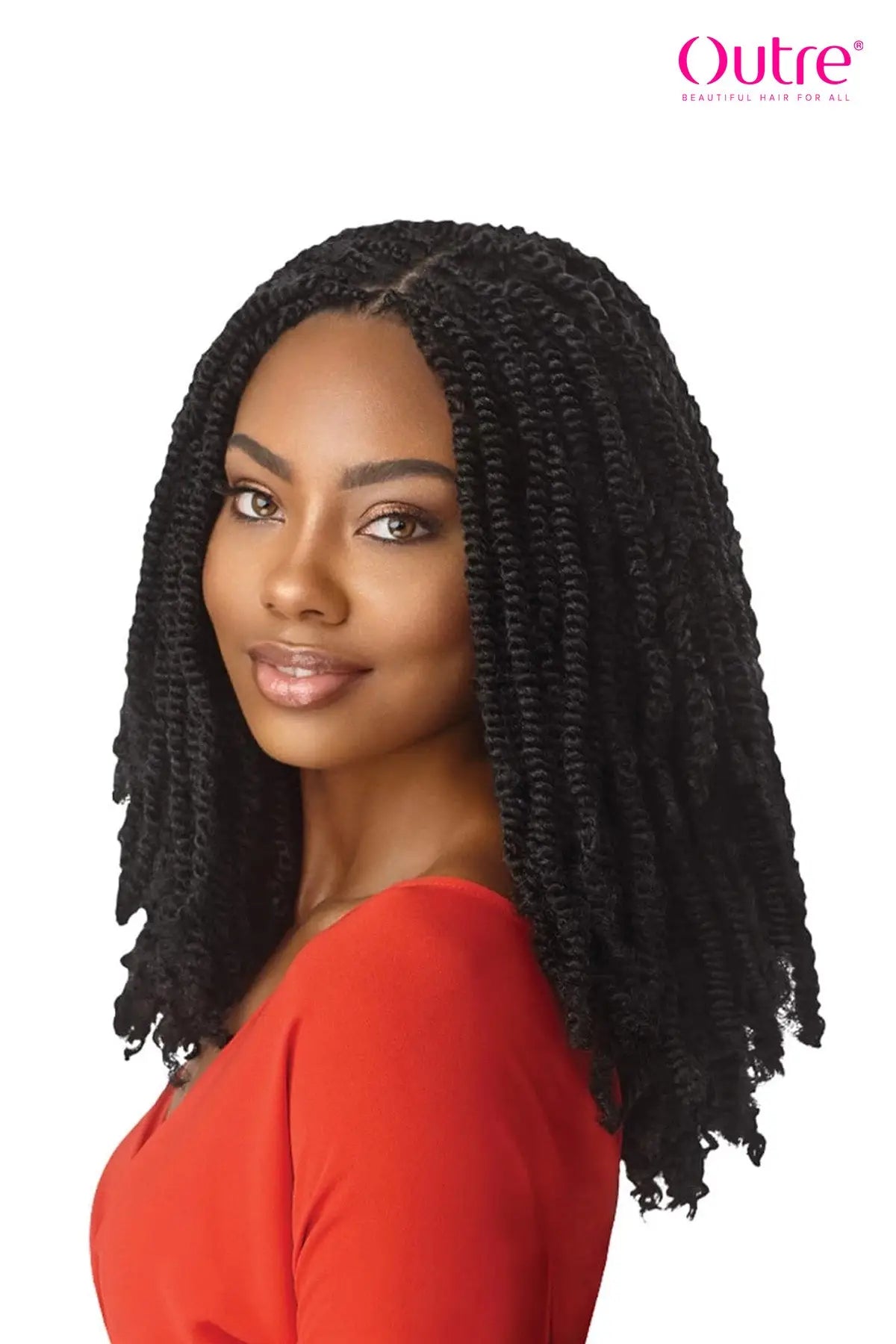 OUTRE X-PRESSION CROCHET BRAID TWISTED UP 3X SPRINGY AFRO TWIST - 16" - BSW BEAUTY CANADA