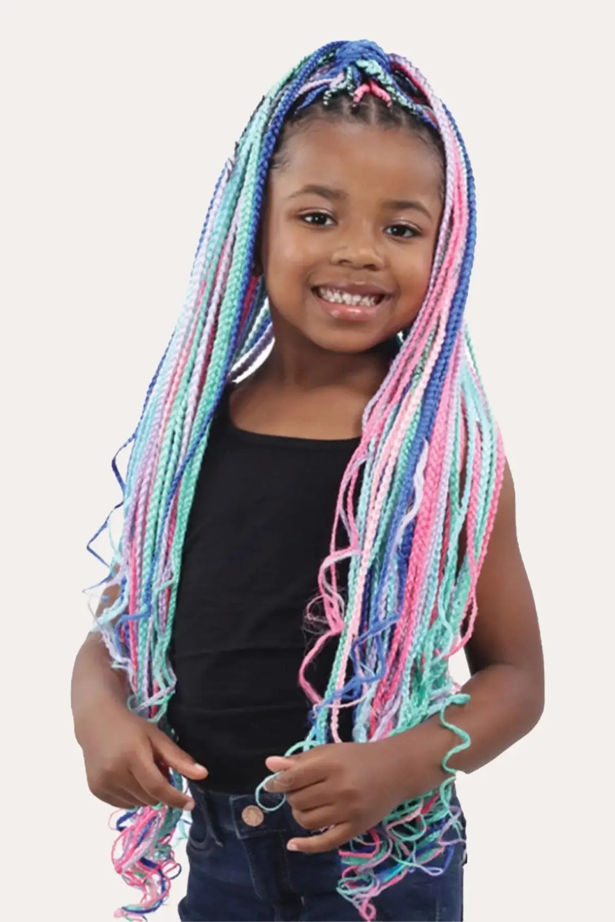 MAYDE 6X BRAID NATION PRE-STRETCHED KIDS BRAID 18" (FULL LENGTH 36")