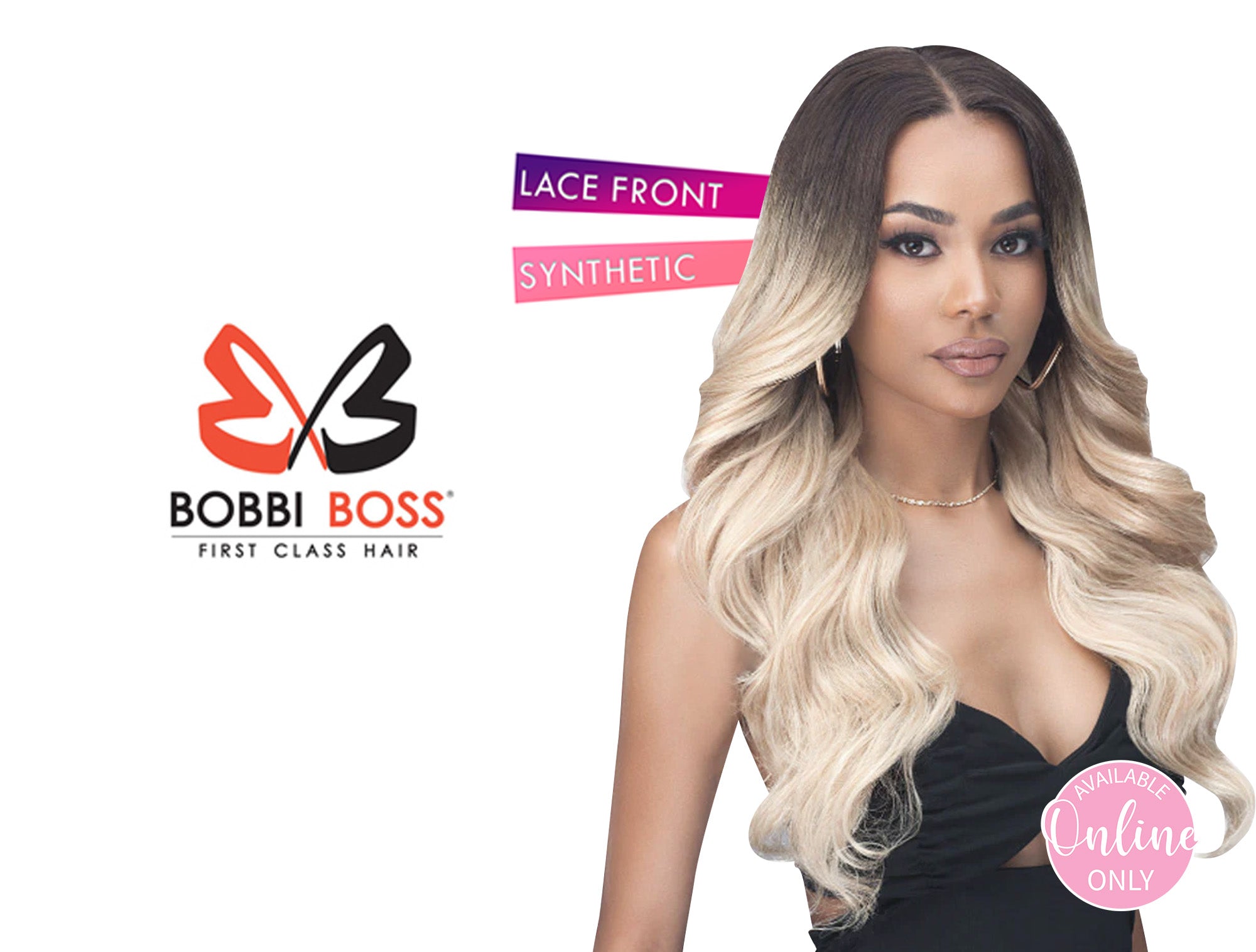 BOBBI BOSS SYNTHETIC LACE SERIES WIG-MLF906 EMBER