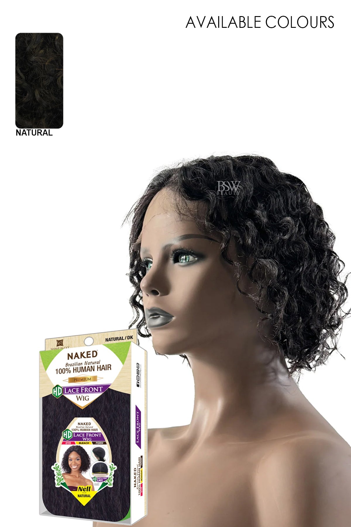 SHAKE N GO NAKED 100% HUMAN HAIR PREMIUM HD LACE FRONT WIG – NELL - BSW BEAUTY CANADA