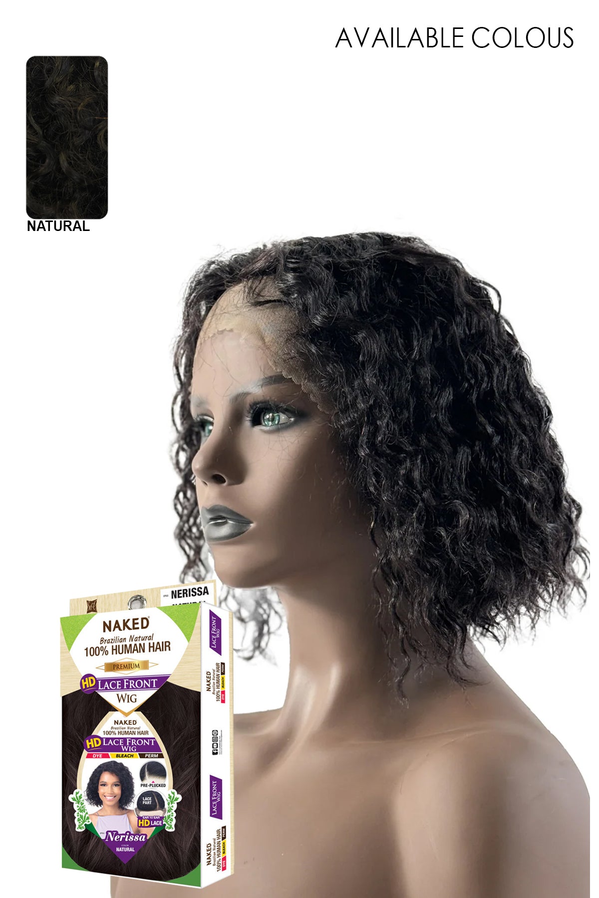 SHAKE N GO NAKED 100% HUMAN HAIR PREMIUM HD LACE FRONT WIG – NERISSA - BSW BEAUTY CANADA