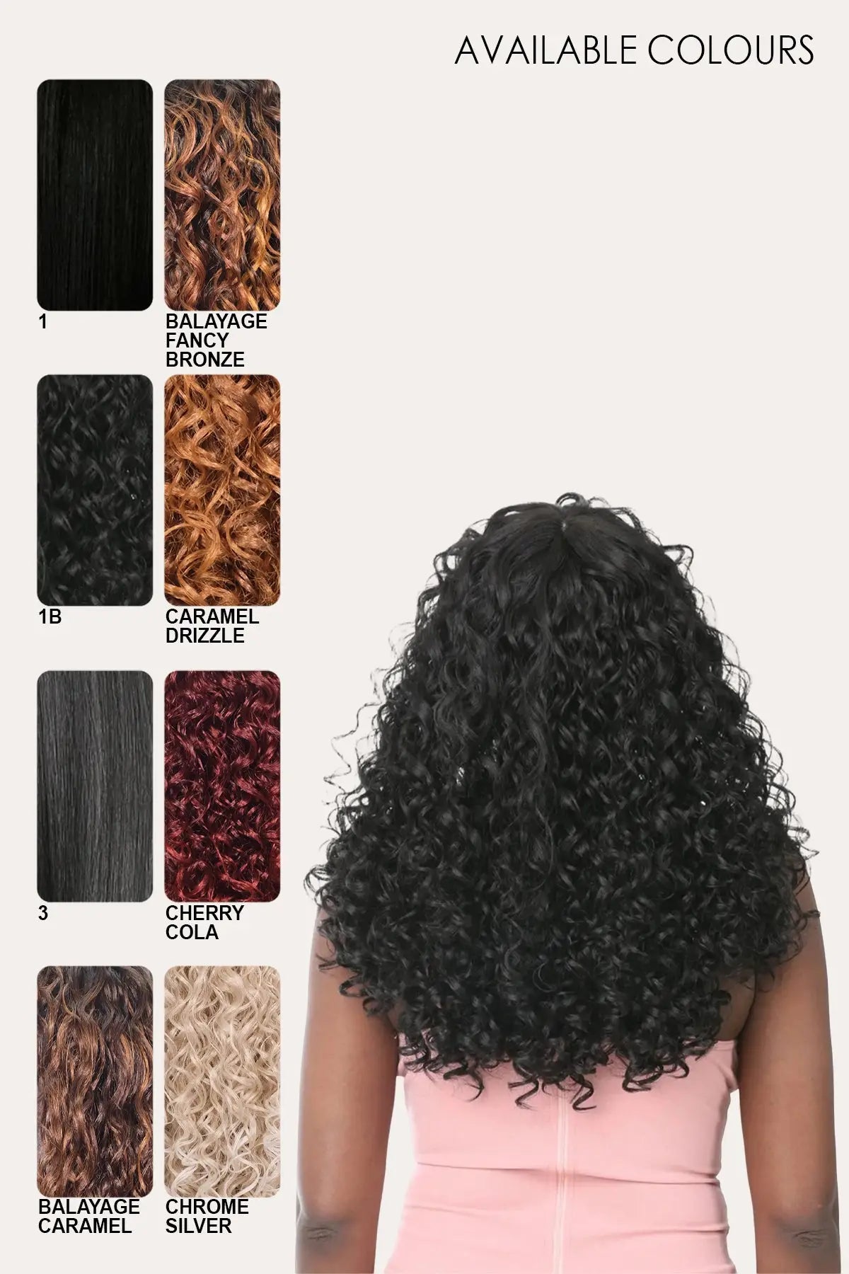 NUTIQUE BFF LACE BANG WIG - KIMONY