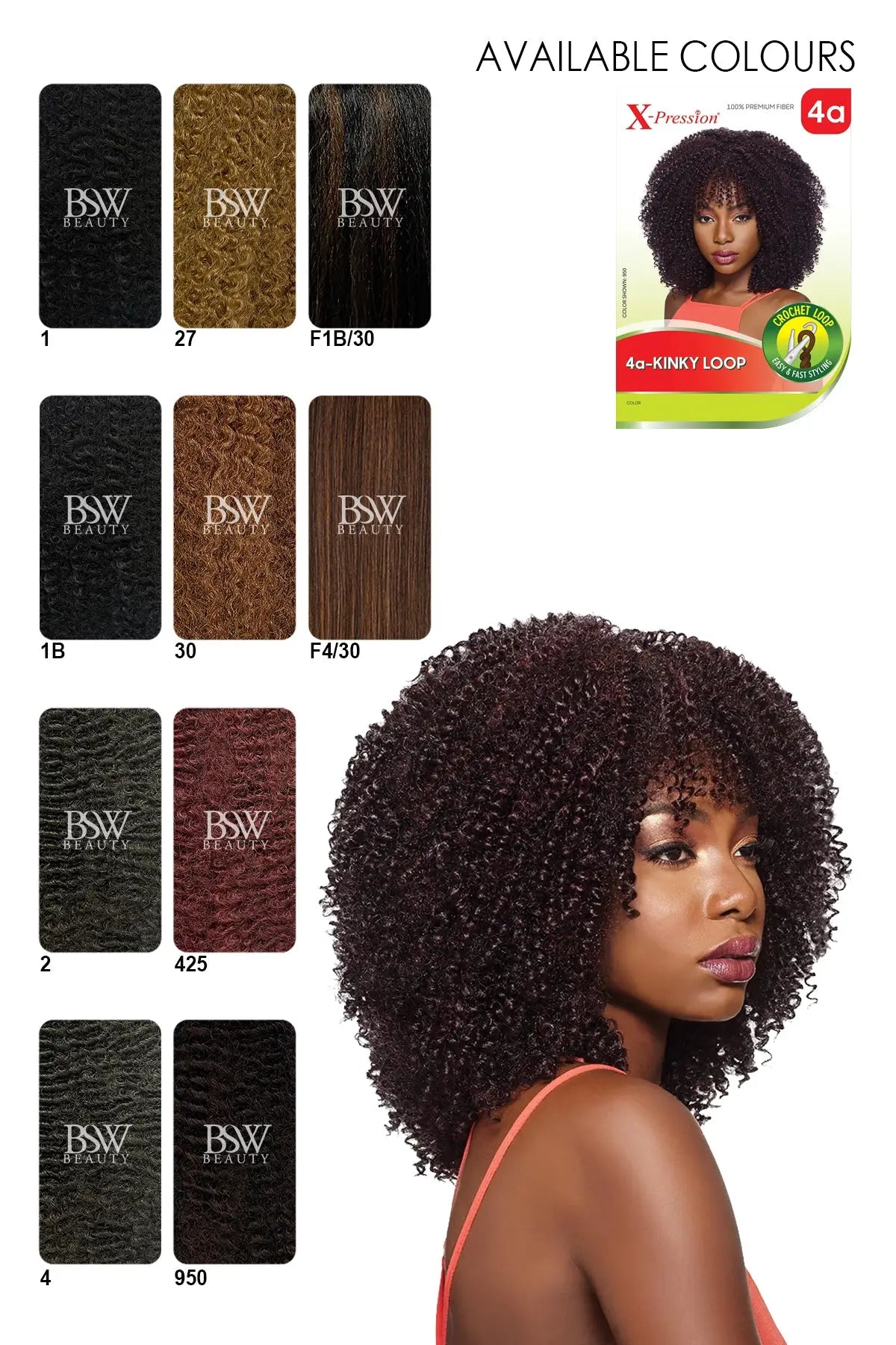 OUTRE X-PRESSION BRAID 4A-KINKY LOOP - BSW BEAUTY CANADA