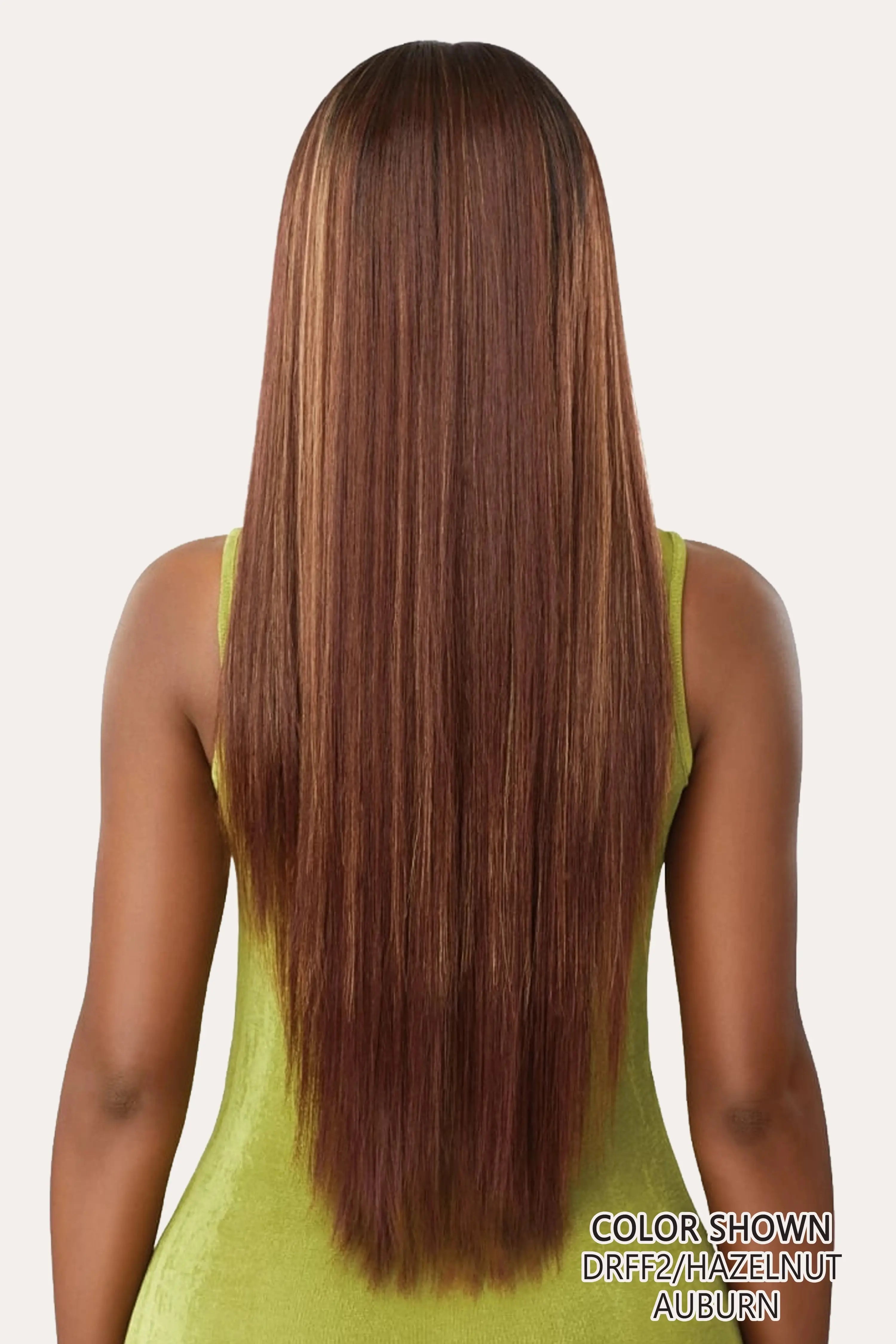 OUTRE 6X5 PRE-CUT LACE CLOSURE WIG - SLEEK YAKI 30"